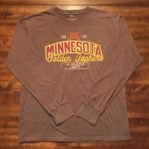 VTG Minnesota Long Sleeve T-shirt Size XL